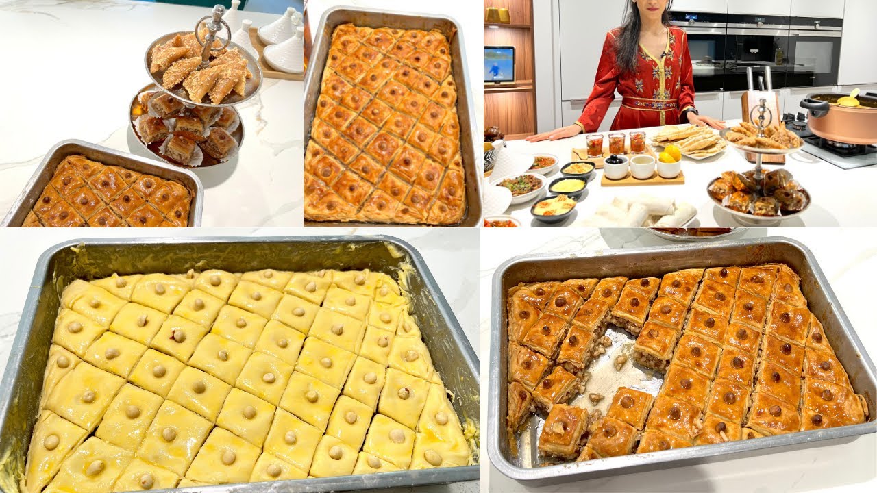 ✨✨ RECETTE DE BAKLAVAS FACILE POUR LE RAMADAN 🌙🌙