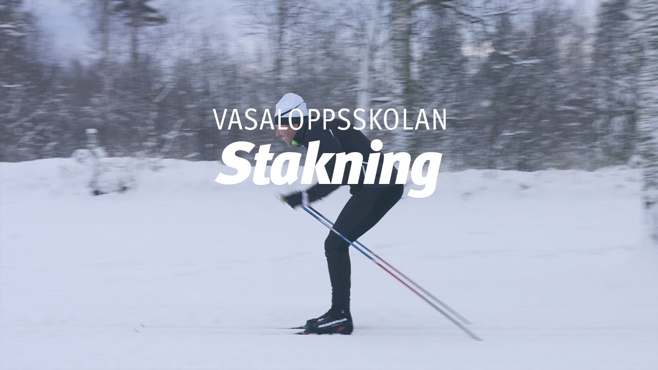 Vasaloppsskolan – Stakning (Träna på snö del 2 av 4)