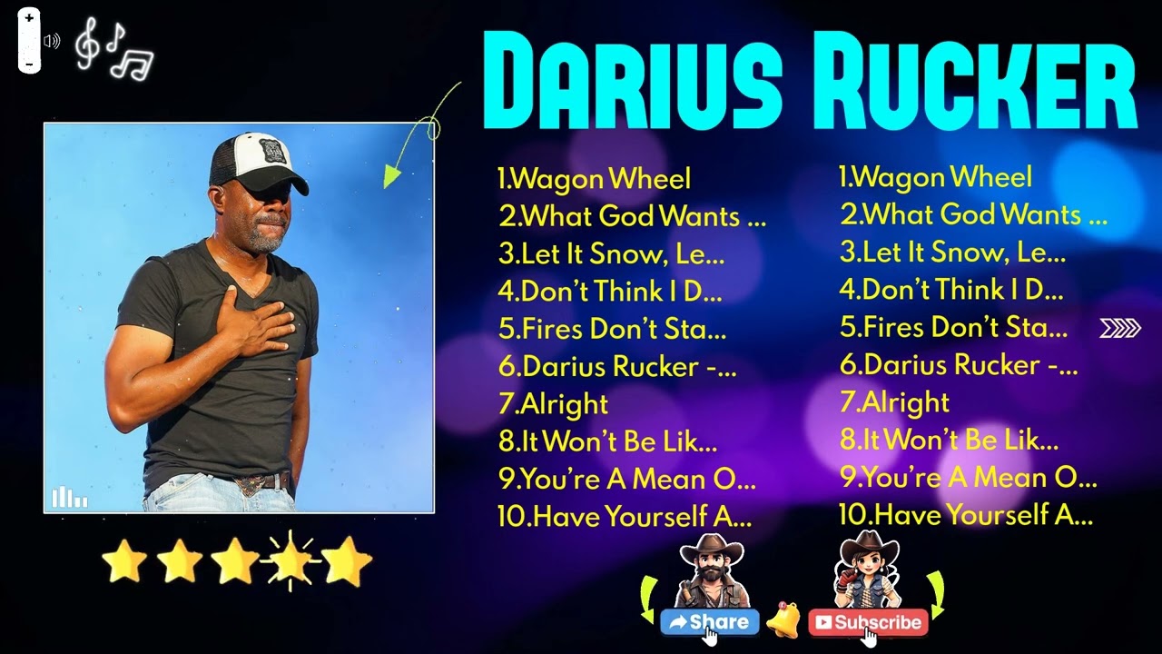 Top Hits Playlist 2025 🎶 | ft. Darius Rucker 🌾