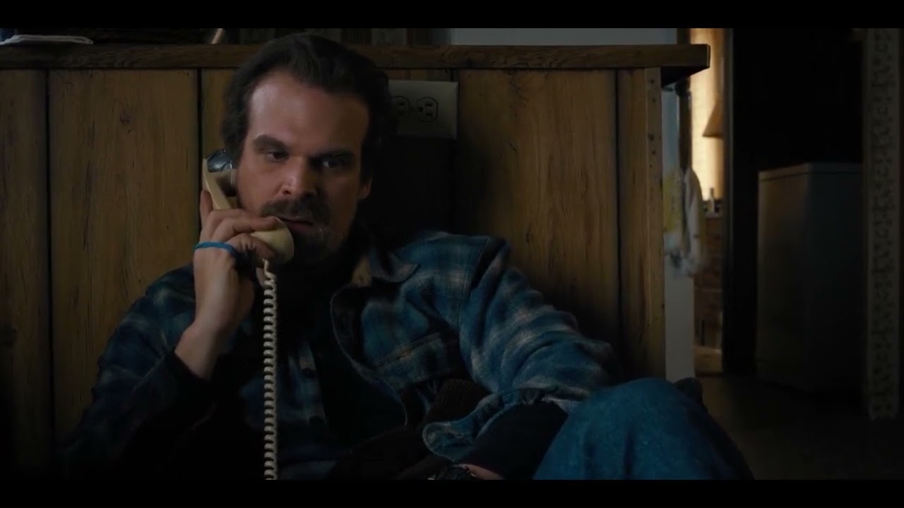 Hopper Calls His Ex-Wife - Stranger Things 1x05 Scene