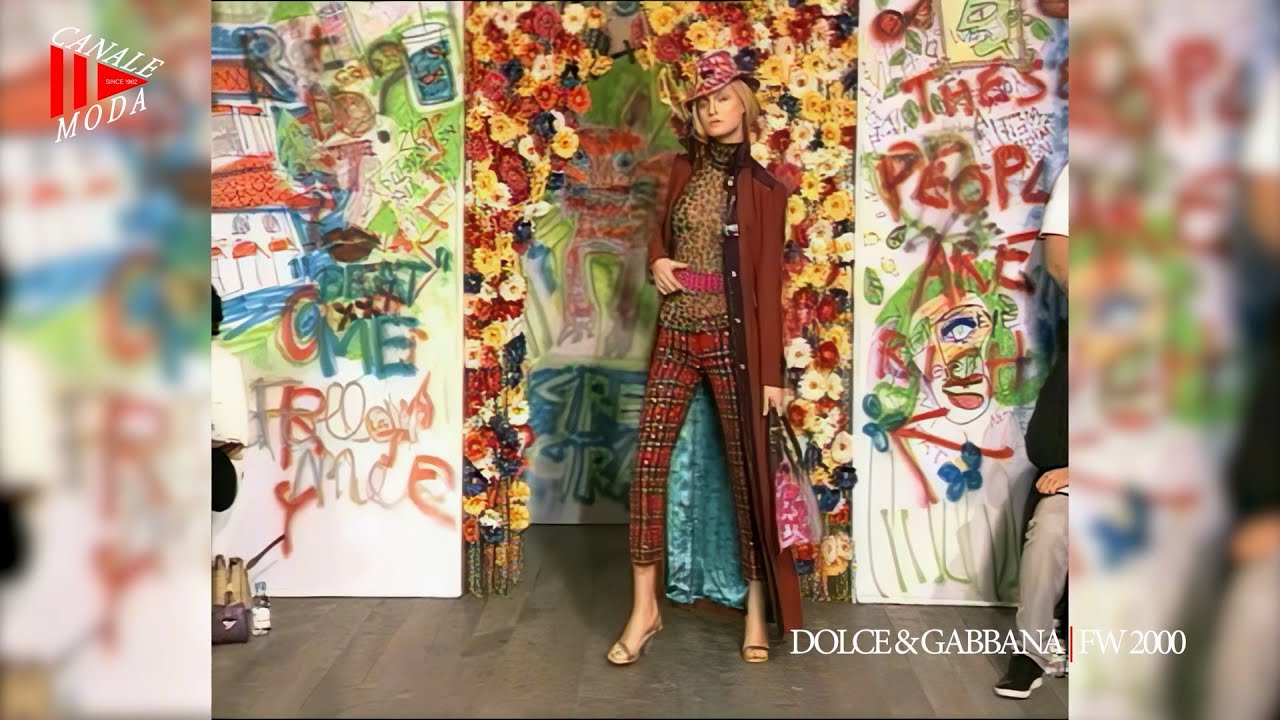 D&G Fall Winter 2000 Milan 4K - Canale Moda