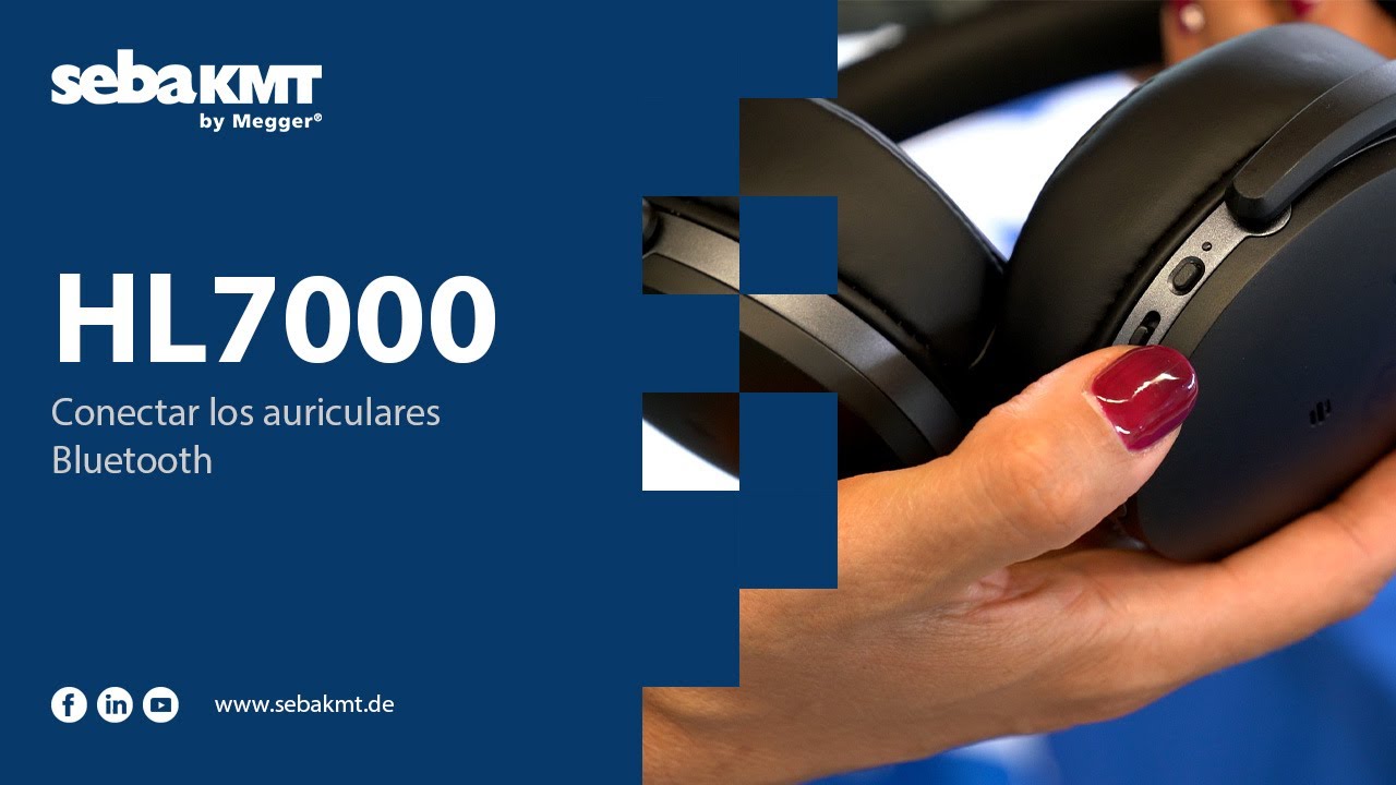 𝘌𝘚 - SebaKMT - Cómo hacer videos serie - Conectar los auriculares Bluetooth al HL 7000