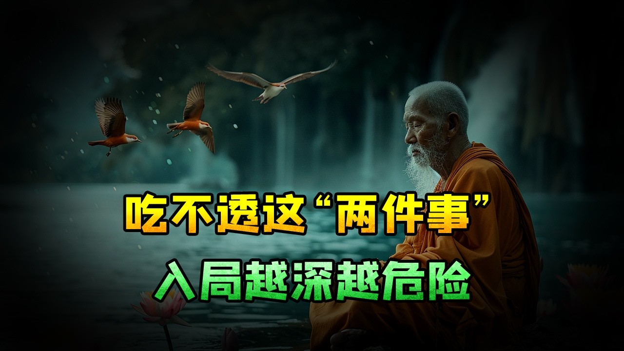 吃不透这“两件事”，入局越深越危险