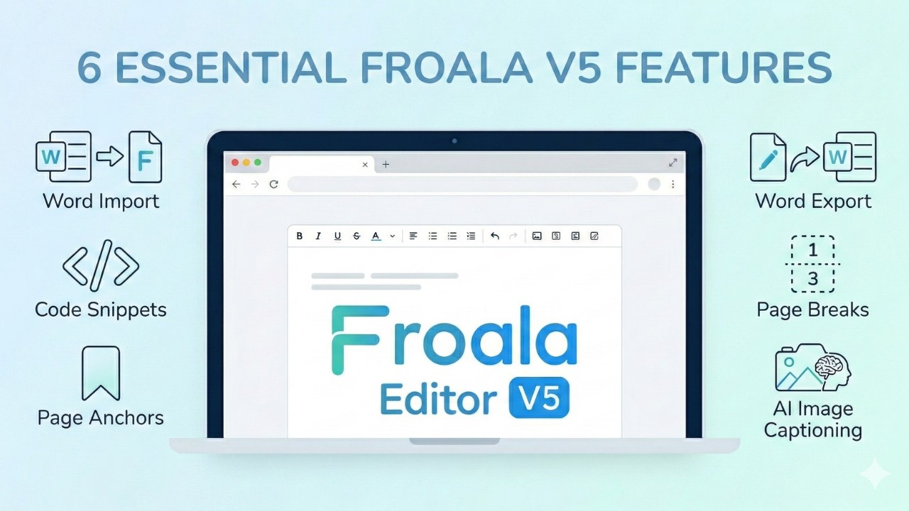 Building a Google Docs clone with Froala v5