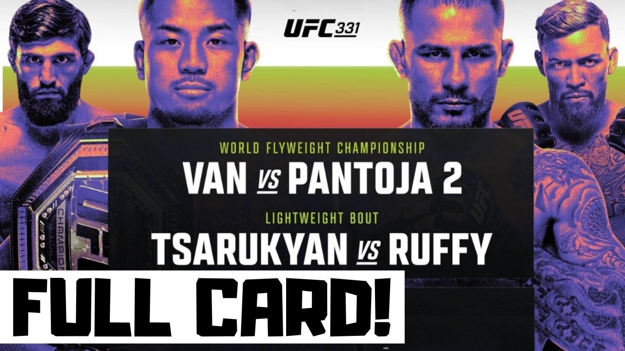 UFC 331: Прогнозы, Ван против Пантожи 2, полный разбор всех боев и ставки