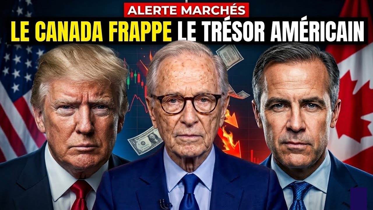 LE CANADA VIDE SES RÉSERVES DU TRÉSOR AMÉRICAIN — LES MARCHÉS RÉAGISSENT..😱😱