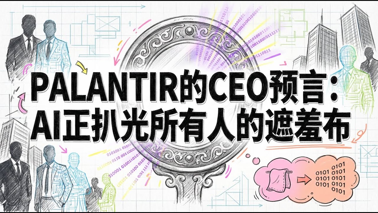 AI正在扒光所有人的遮羞布 | Palantir CEO暴击达沃斯 | 算法定义新秩序