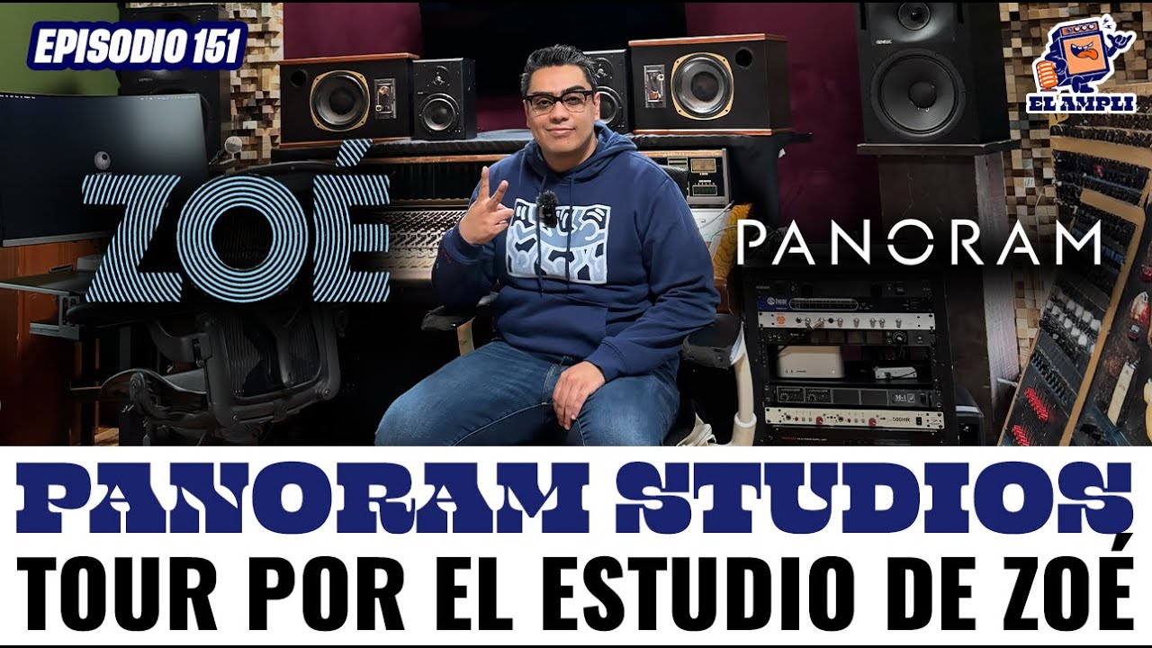 Así son los estudios de Zoé - Panoram Studios