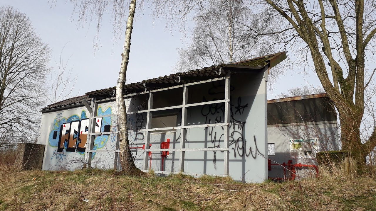 Wentorfer Lohe 02 - Info-Punkt Panzerwaschanlage