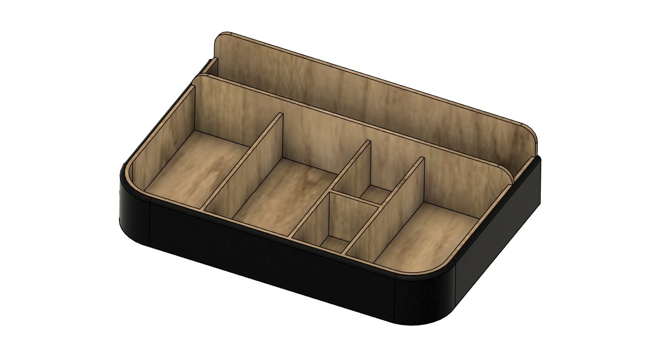 Fusion Fundamentals Part 1 - Desktop Organizer