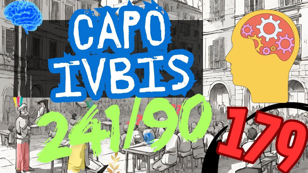 TI PREPARO AL CONCORSO PUBBLICO: LEGGE 241/90 - CAPO IVBIS - NULLITA' - ANNULLABILITA' | Lezione 179