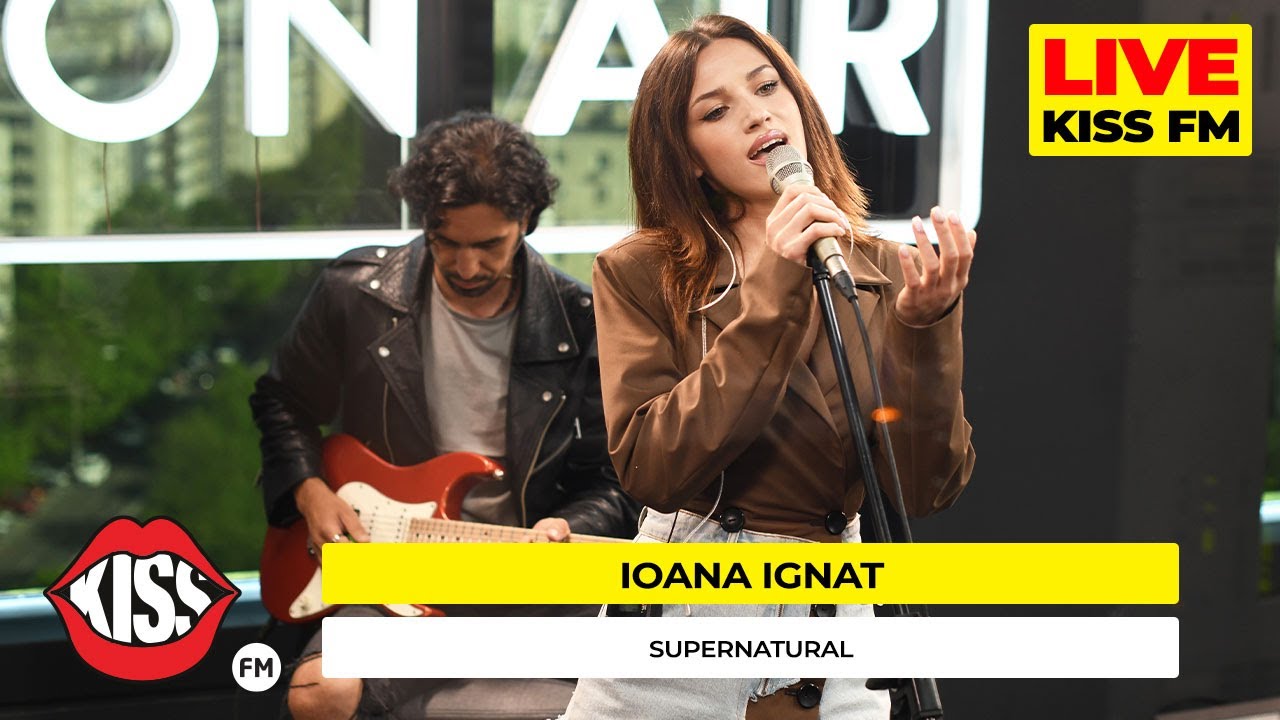 DJ PROJECT & IOANA IGNAT - Supranatural (Acoustic version @ KISS FM) #premieraLive