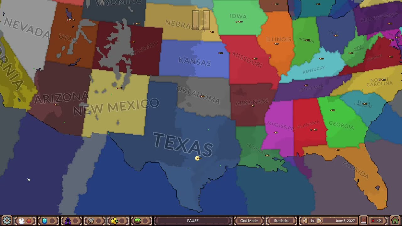 Ages of Conflict: The empier of Texas and friends