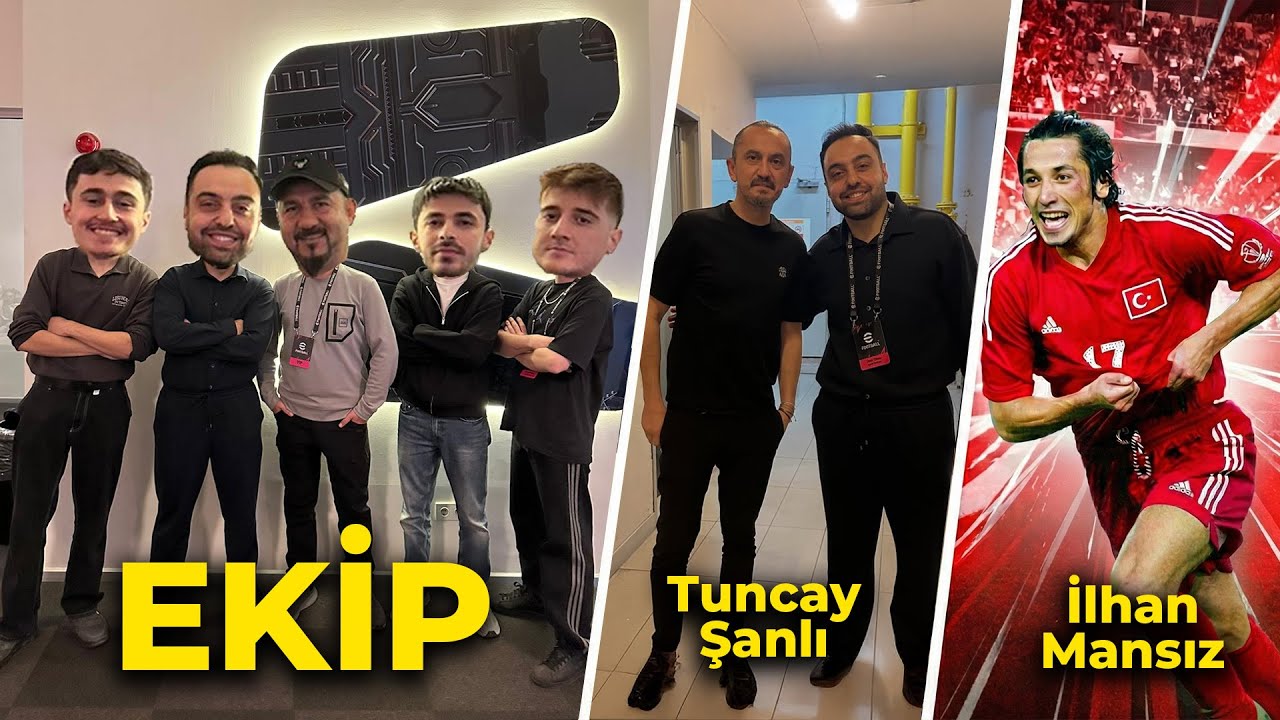 ÜMİDİ VE EKİP İSTANBULDA VLOG ! EFOOTBALL ETKİNLİĞİ ! 2 YENİ TÜRK EFSANE !