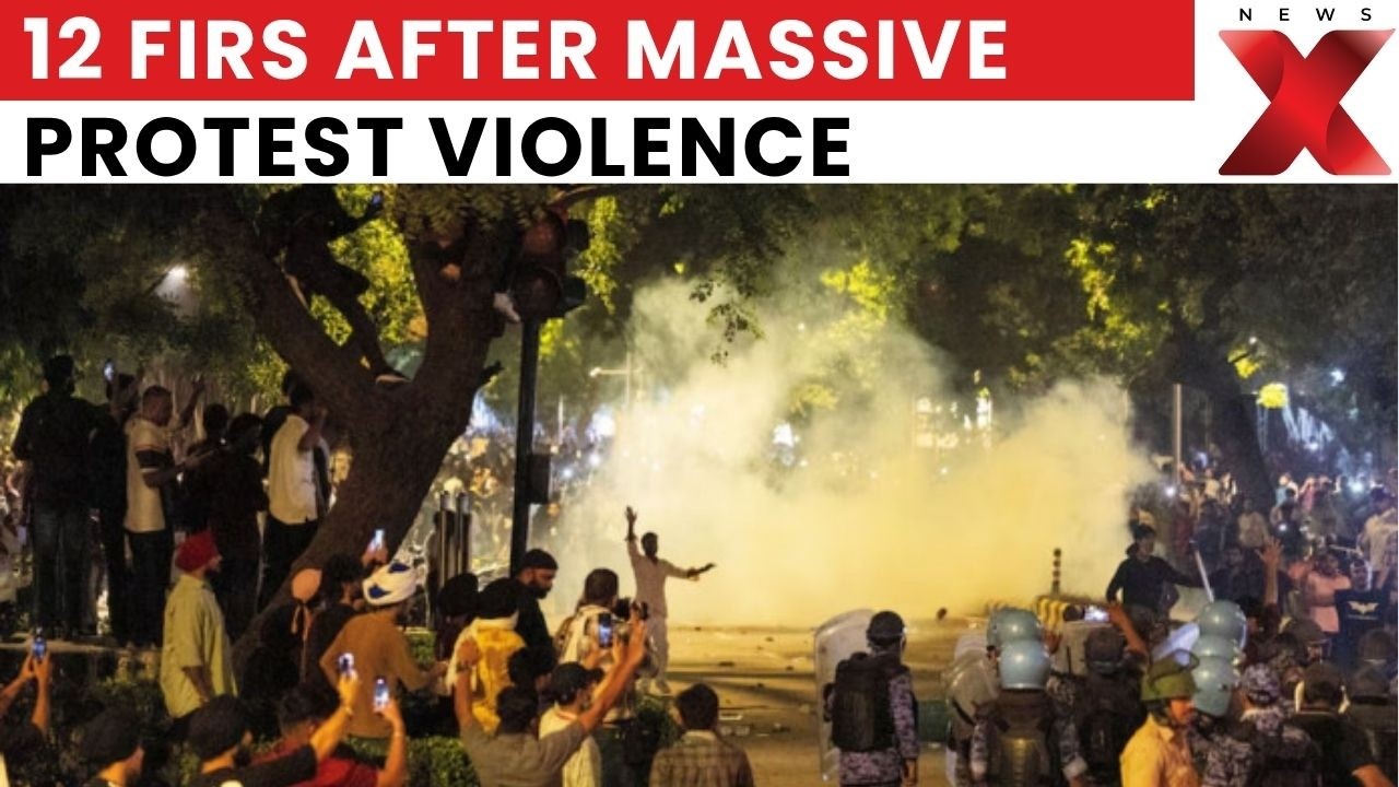 12 FIRs Registered in CJP Violence; Special Team Monitors Protest Case | Latest News | NewsX