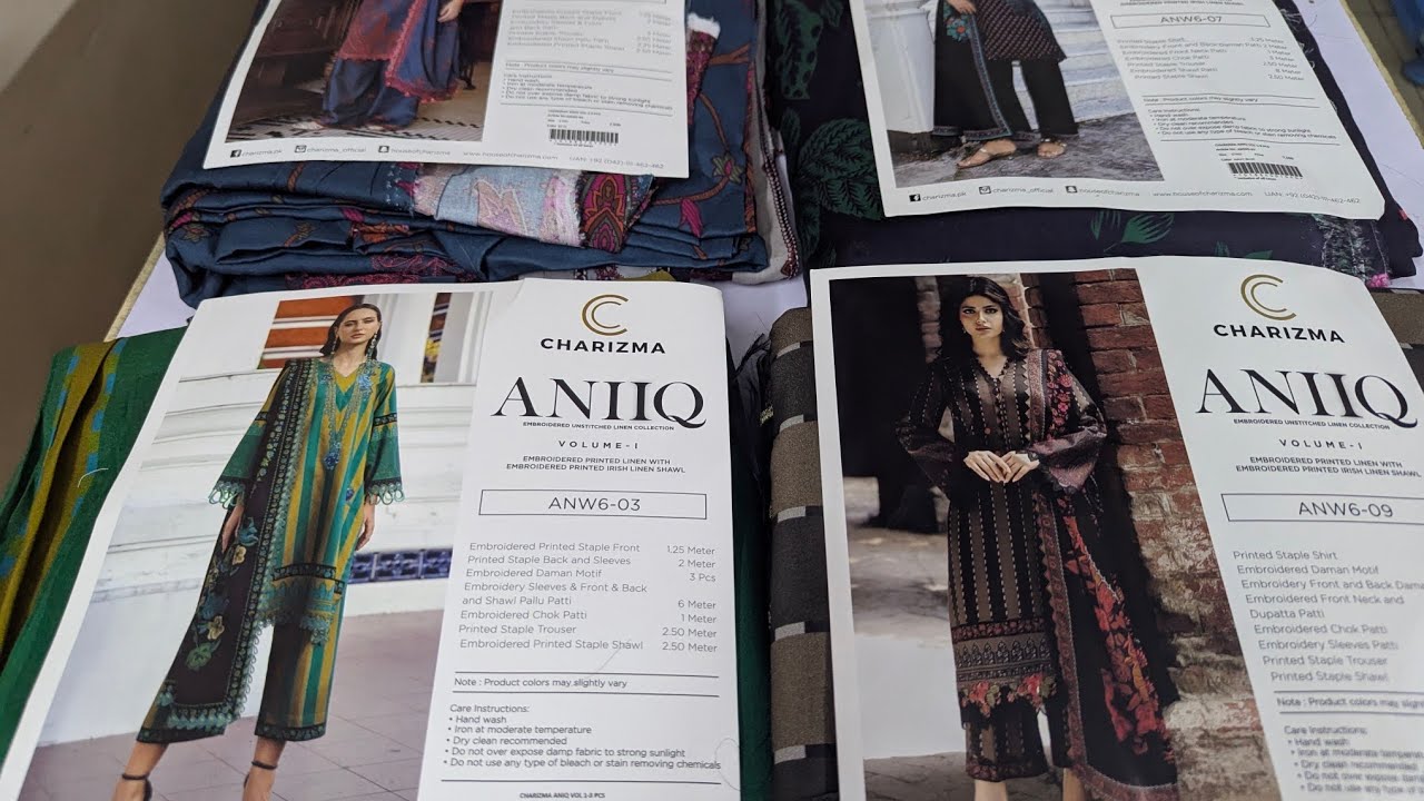 Charizma Aniq Linen Beautiful Winter  Collection Unstitched Embroidry Dupatta New Design Sale Price
