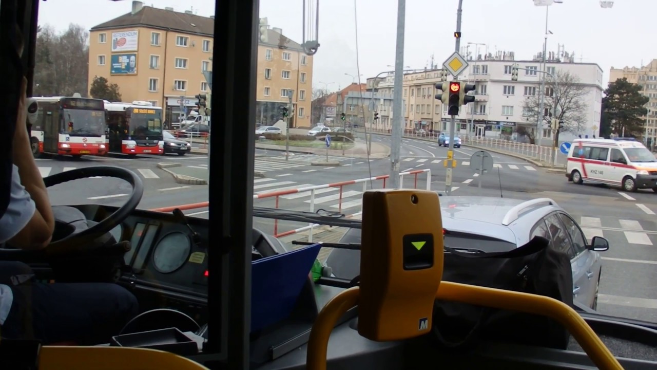 Jízda linkou 145 směr Kobylisy