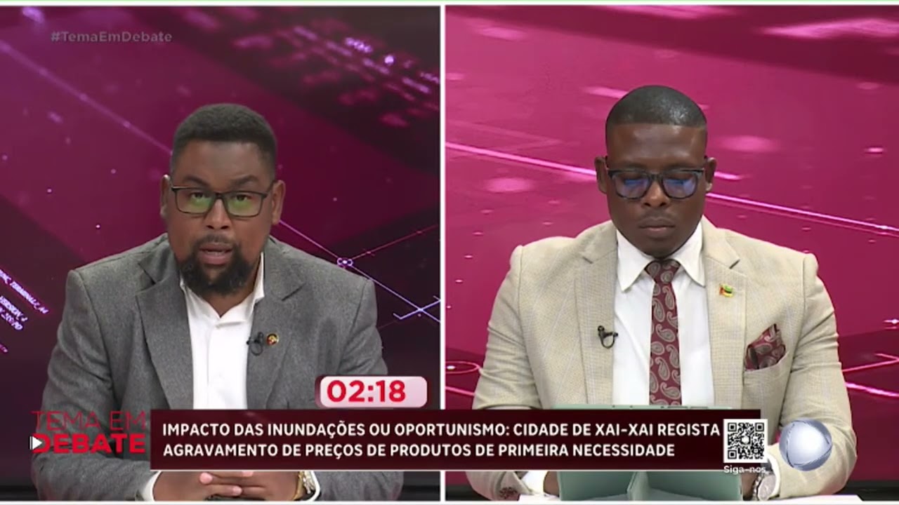 #temaemdebate: Alves Mulungo Defende Presença Forte do Estado em Situações de Calamidade
