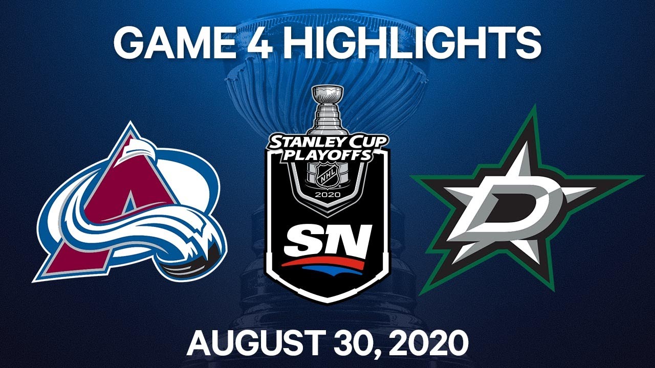 NHL Highlights | 2nd Round, Game 4: Avalanche vs. Stars – Aug. 30, 2020