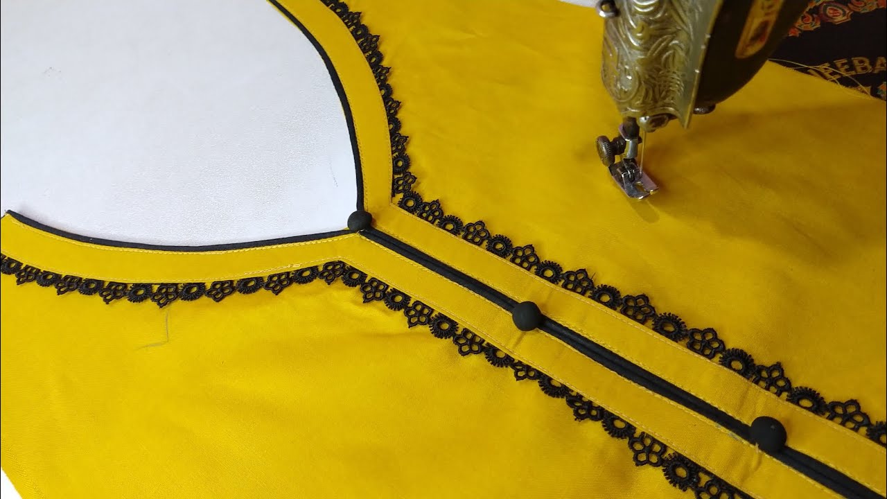 Nobody tells you that Sewing the neck this way is easier than you Think || Sewing Tips And Tricks