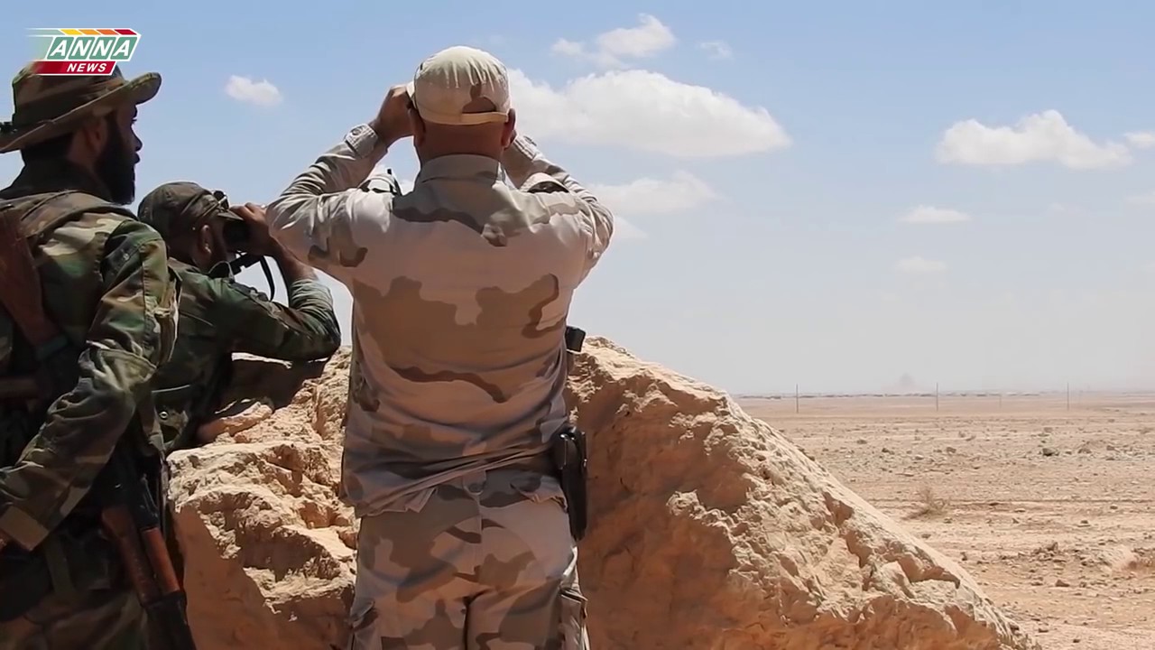 ANNA-NEWS на пути в Ракку \ On the road to Raqqa