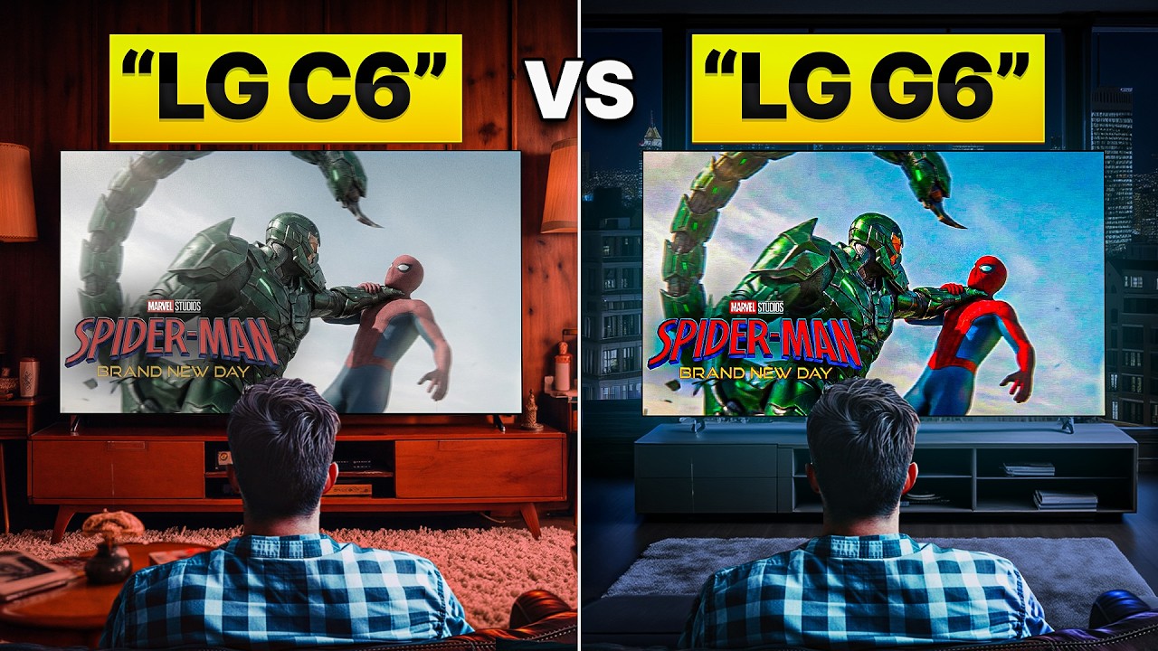 LG C6 OLED против LG G6 OLED (CES 2026): какой телевизор LG стоит купить?