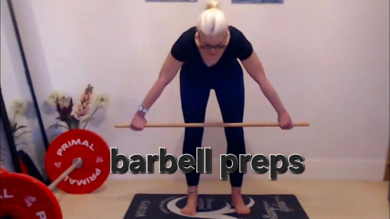 Barbell Prep exercises