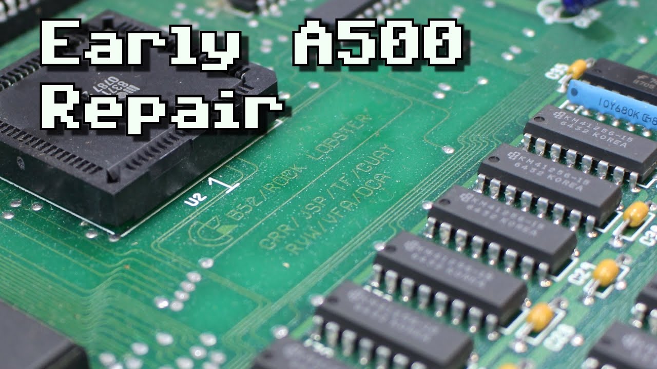 Fixing the early Rev 3 Amiga 500