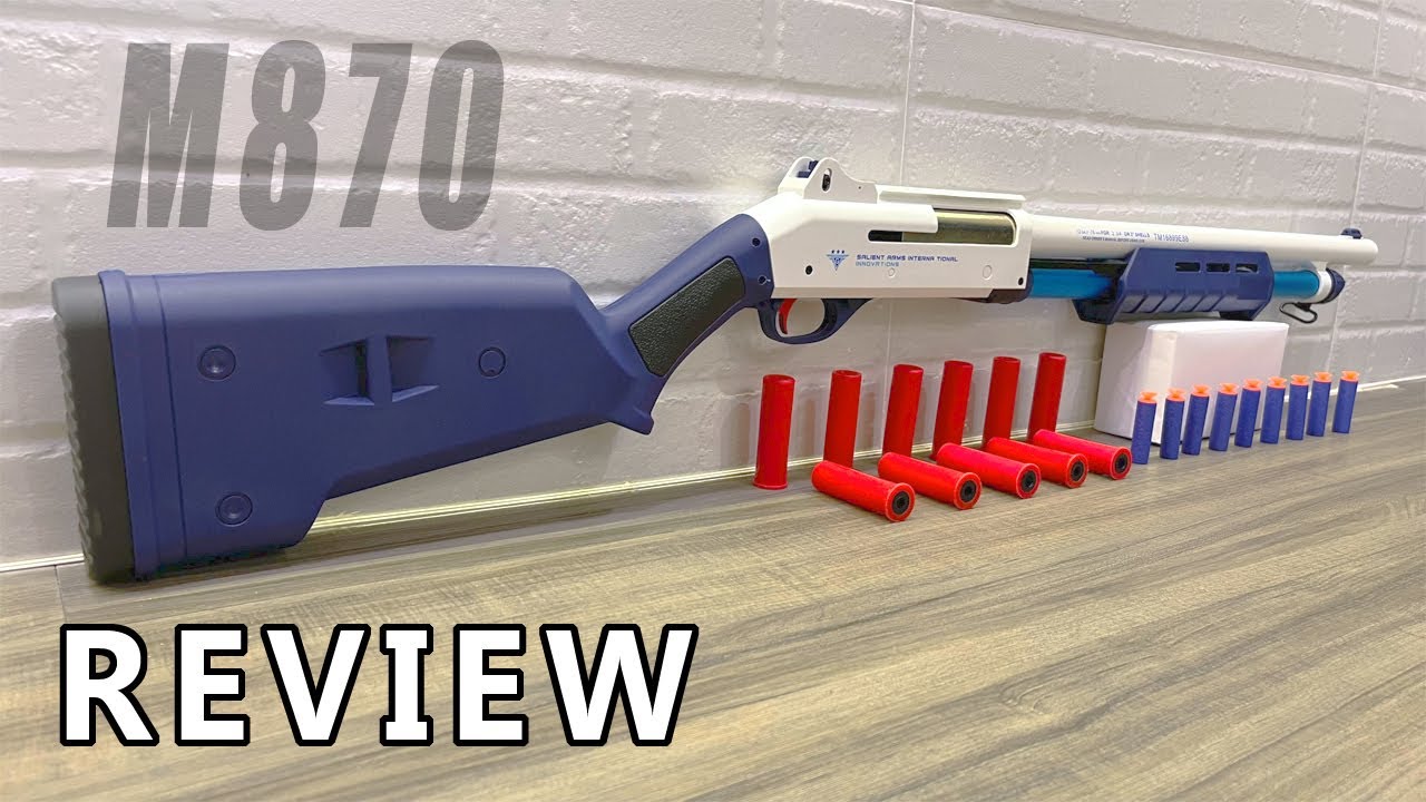 BLG M870 Shell Ejecting Nerf Blaster