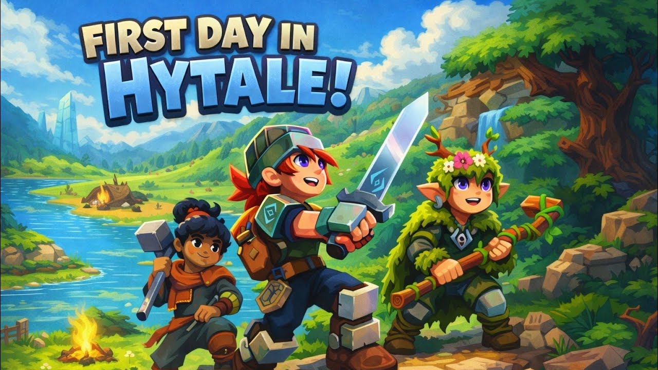 FIRST DAY IN HYTALE