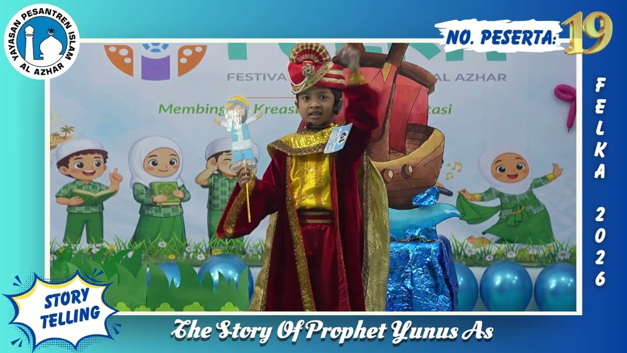FeLKA 2026 Lomba Story Telling Svarga Azri Ramazan #alazhar #sekolah #lomba