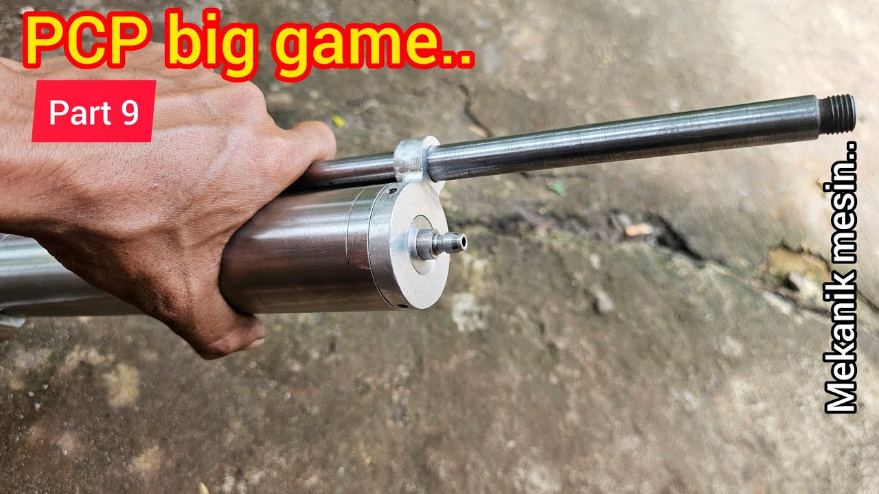 Teknik bubut luar biasa dalam pembuatan cincin PCP big game