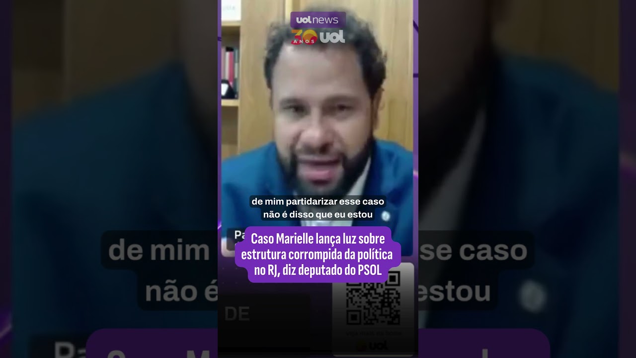 Caso Marielle lan&ccedil;a luz sobre estrutura corrompida da pol&iacute;tica no RJ, diz deputado do PSOL