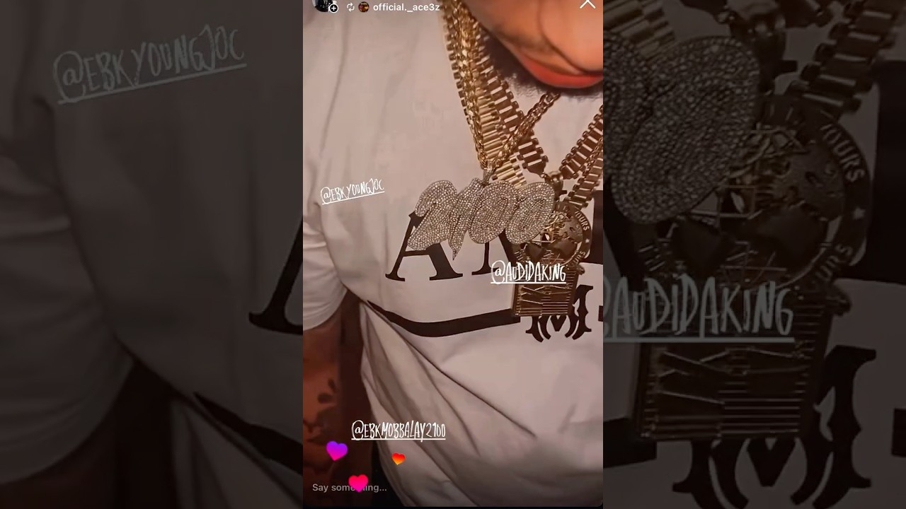 Ebk Young Joc Gives Audi 2100 Chain 👀 #rap #cali #westcoast #vegas #ebkhotboiiz