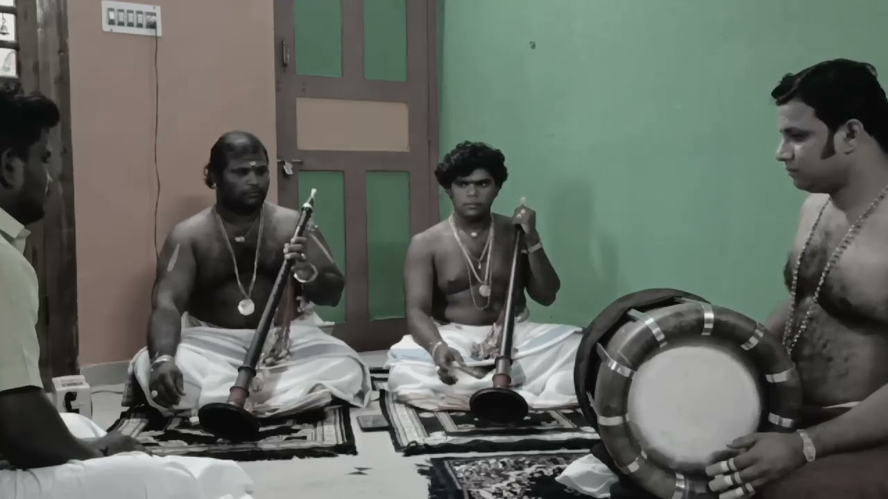 Nadaswaram...DR NR KANNAN DR.ANAND  Thavil..Tharapuram Ganesh &