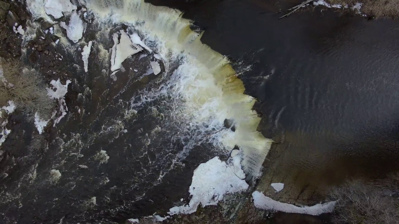 Keila Joa WaterWall / Keila Juga / 4K DJI / Drone Footage / Amazing Estonia