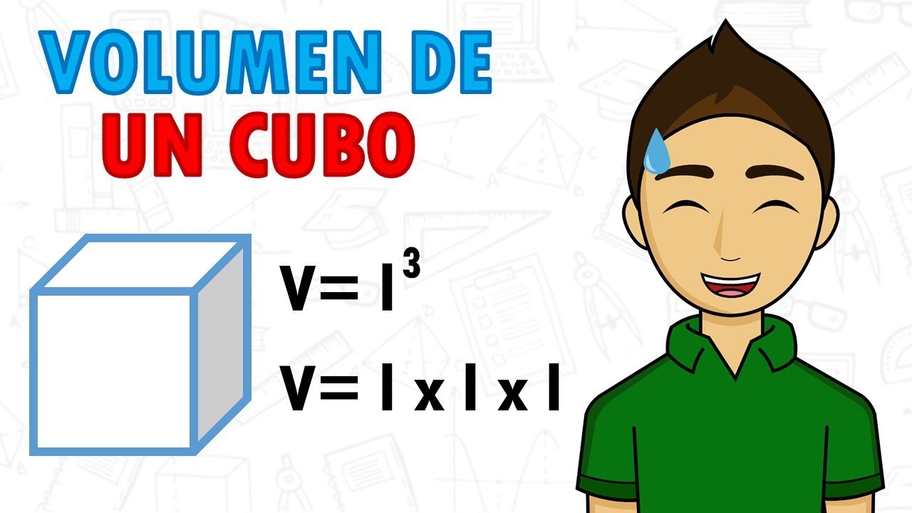 VOLUMEN DE UN CUBO Super Facil - Para principiantes