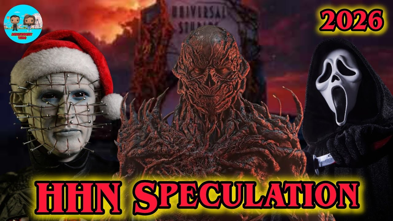 Halloween Horror Nights 2026 Speculation! | HHN Hollywood | Christmas Spec Map