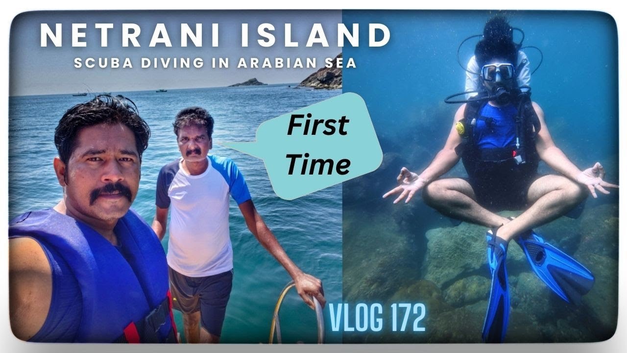 Swati’s Plan for Her Daddy | Murudeshwar Temple to Netrani Scuba Diving | Vlog 172