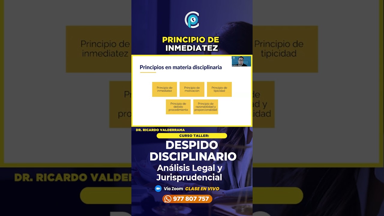 👩&zwj;🏫📣PRINCIPIO DE INMEDIATEZ 👷&zwj;♀️📣