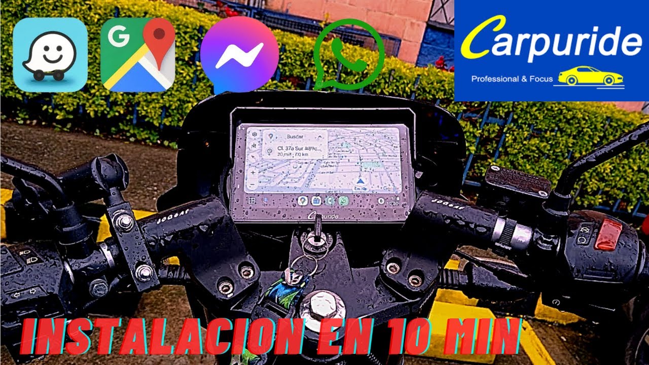 CAR Play para MOTO | carpuride 702 pro | Instalacion en 10 min | Unboxing.