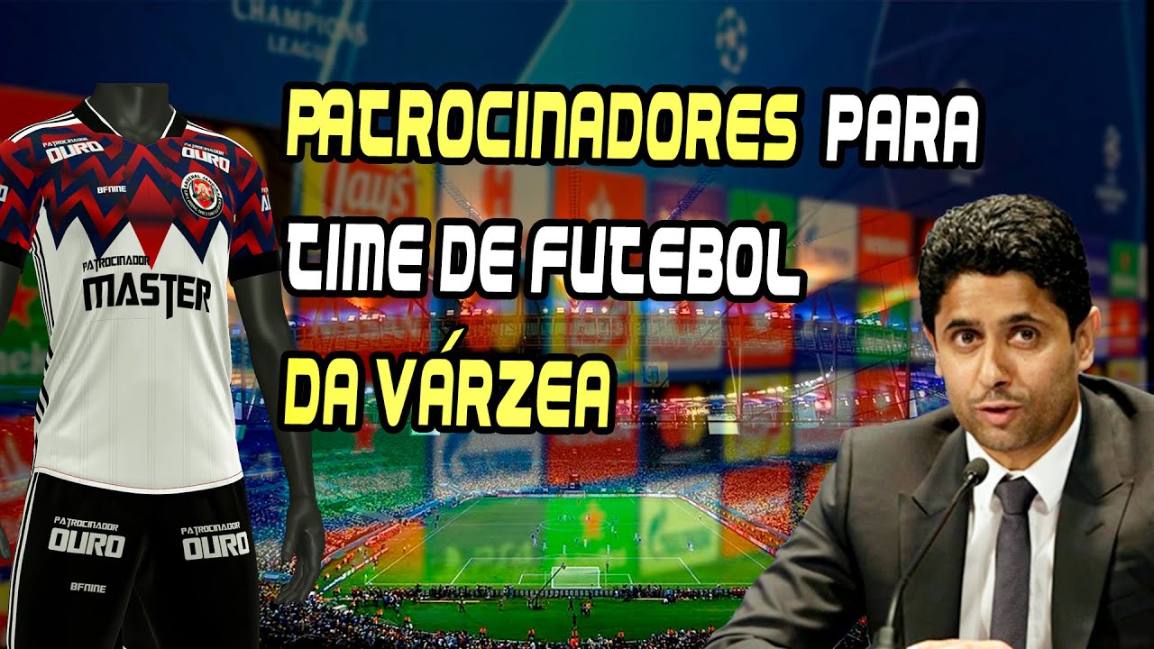 COMO CONSEGUIR PATROCINADORES para TIME DE FUTEBOL Amador