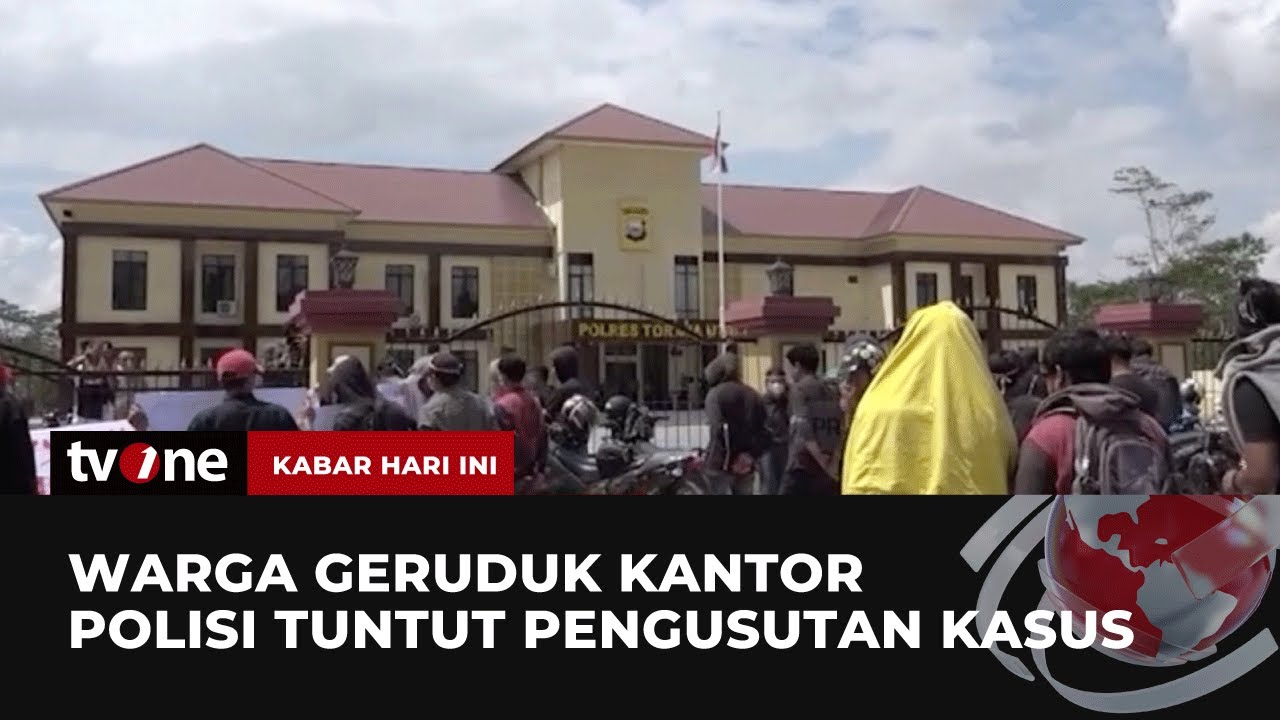 Tuding Laporan Mandek, Warga Sa’dan Geruduk Mapolres Toraja Utara | Kabar Hari Ini tvOne