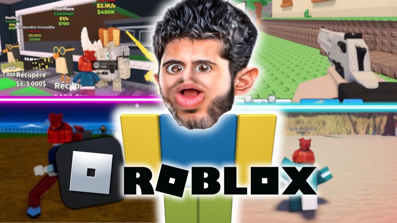 JE DÉCOUVRE ROBLOX 🤣