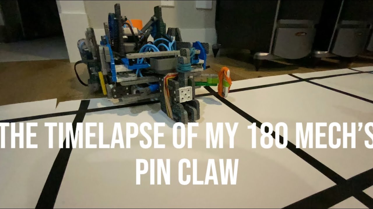 My 180 mech - Apex V2 pin claw - Timelapse|Team 1120B