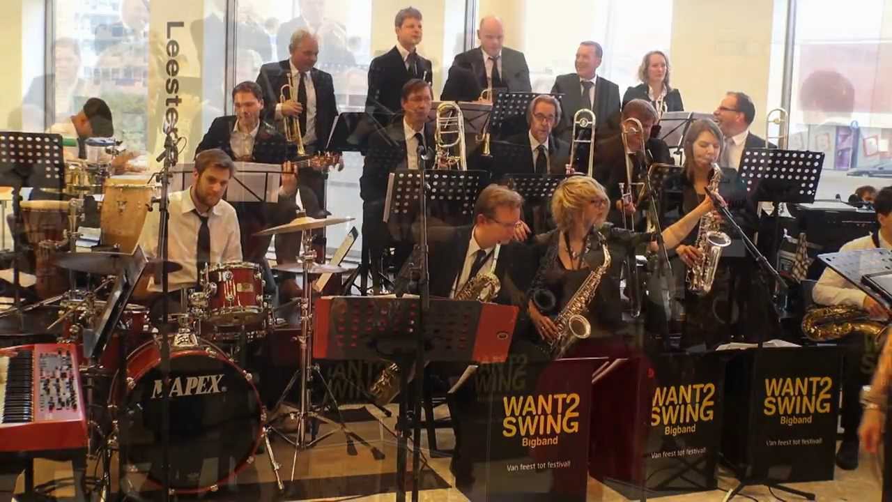 Big Band Want2swing Sinterklaasfeest De Nieuwe Kolk 2013