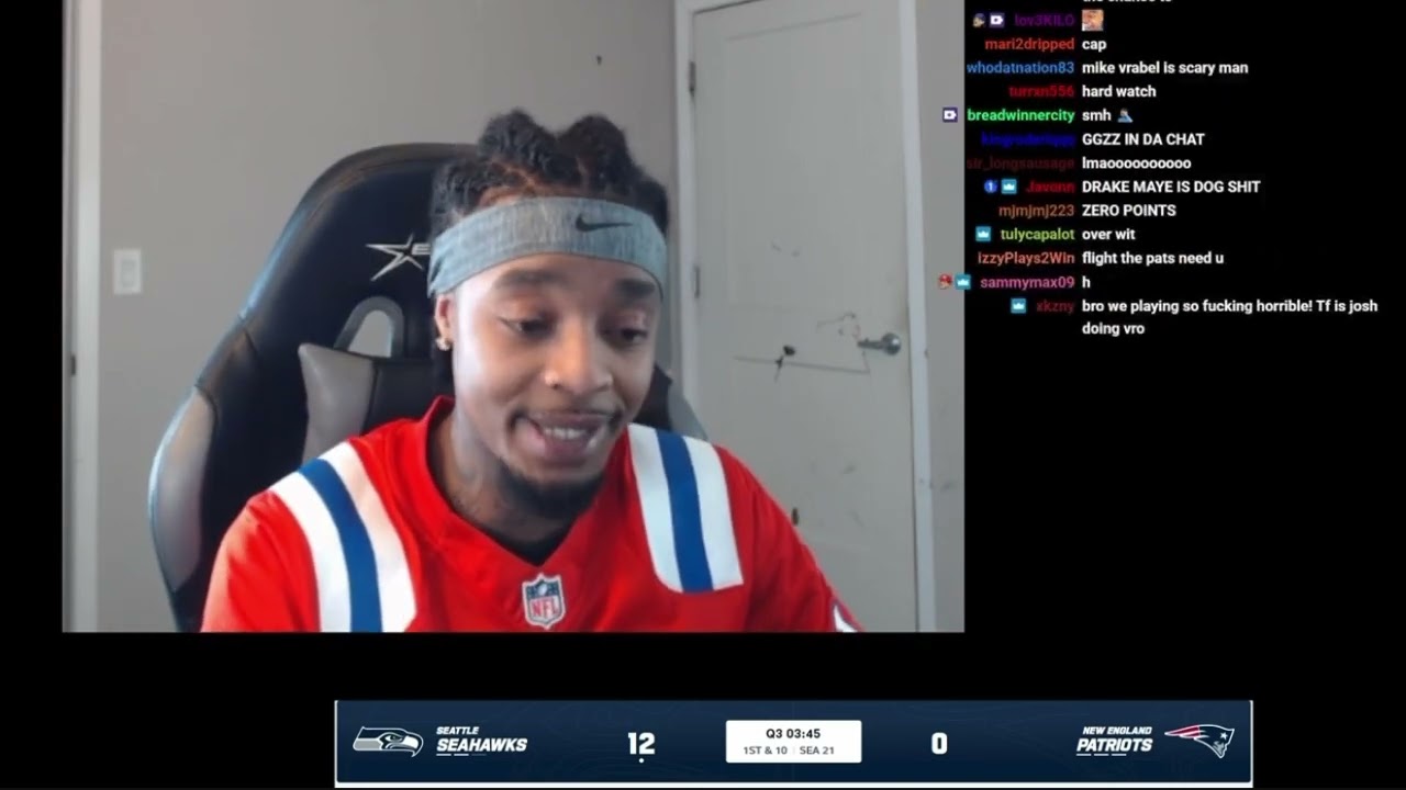 Flightreacts crashes out as the patriots are down 12-0 in the Super Bowl #fy#flight
