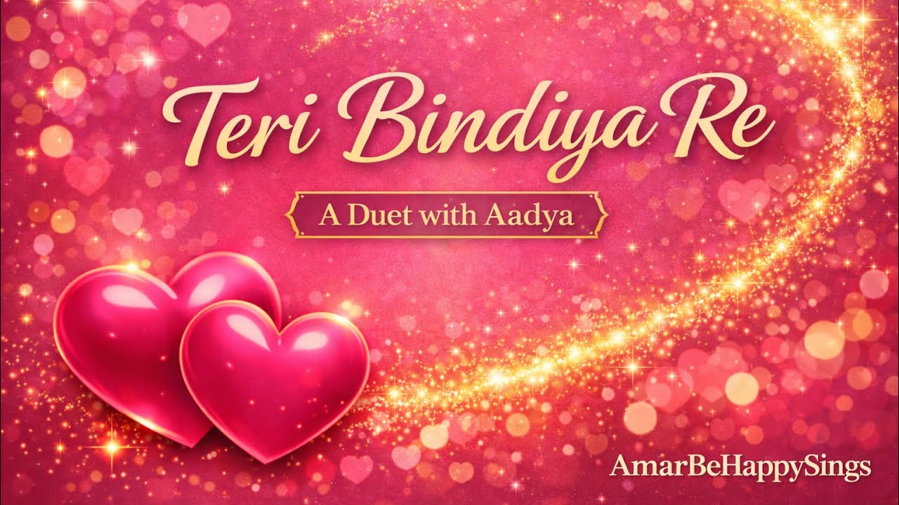 Teri Bindiya Re | Romantic Duet | Old Hindi Song | AmarBeHappySings