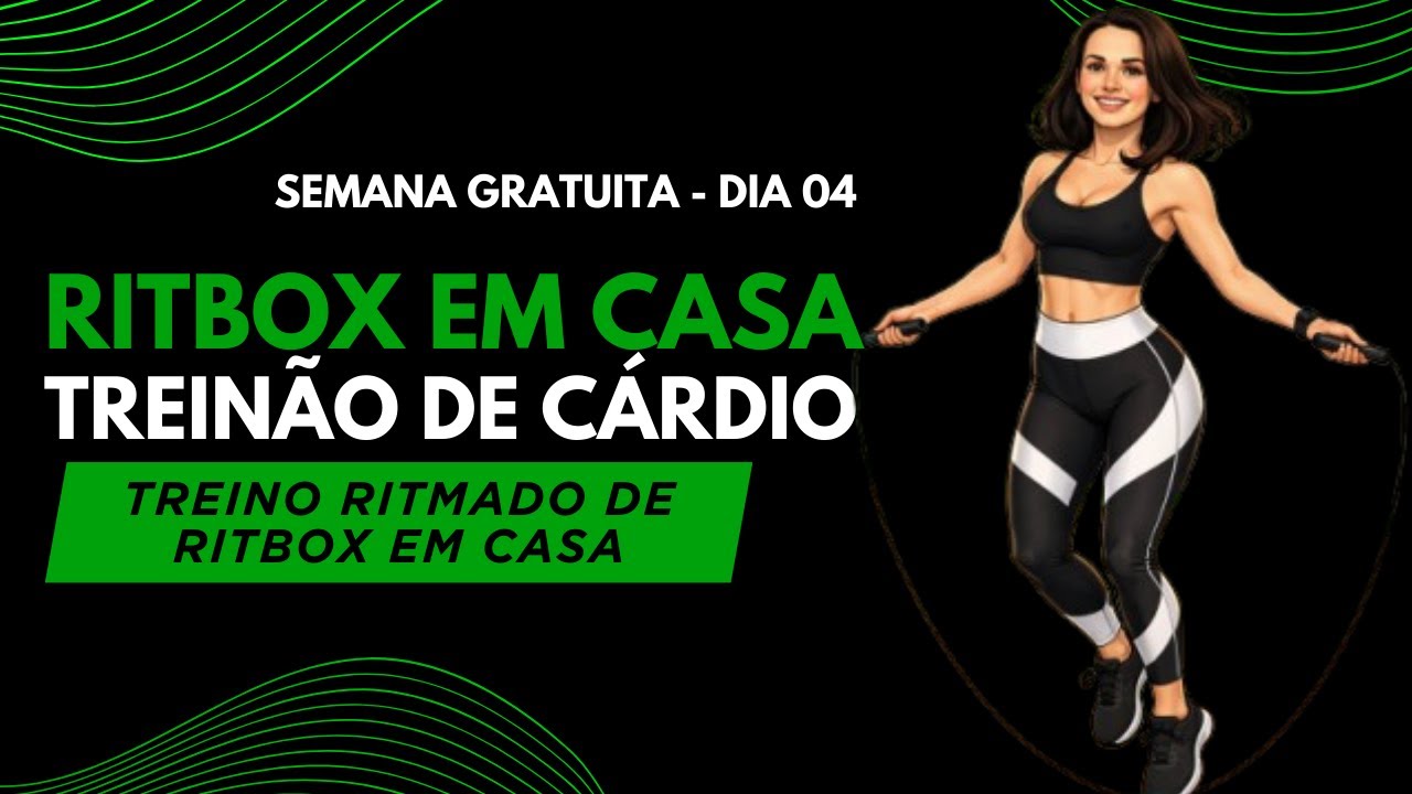 TREINO RITMADO DE RITBOX EM CASA💜SEMANA GRATUITA  RITBOX EM CASA- DIA 04