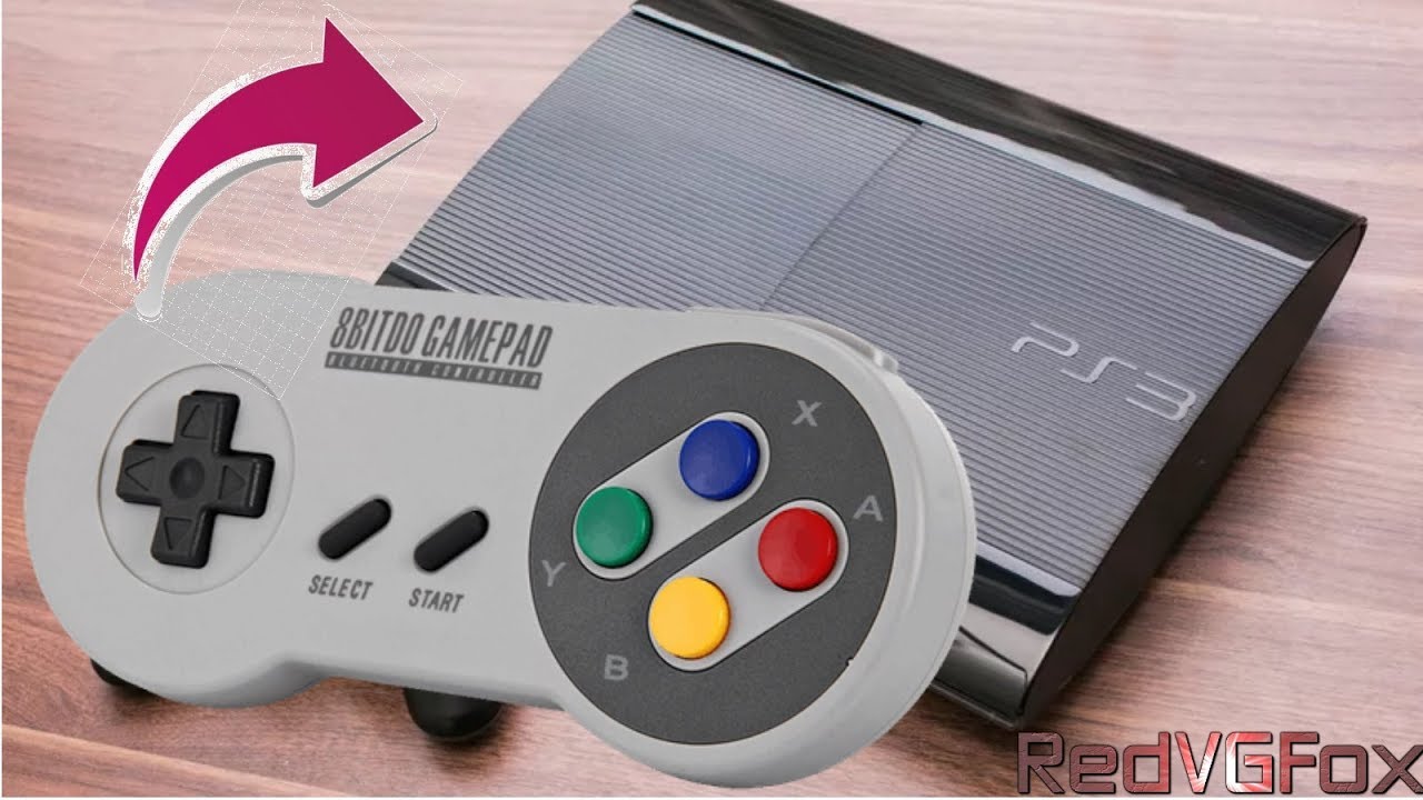 How to use a 8BitDo SN30 Pro on PS3 - WIRELESS AND WITHOUT ADAPTERS